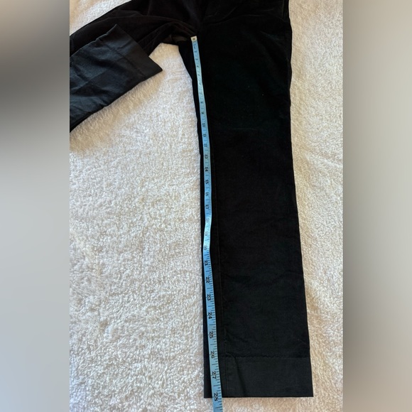 NWT Banana Republic Sloan Velvet Pants. Size 2 - Picture 6 of 8